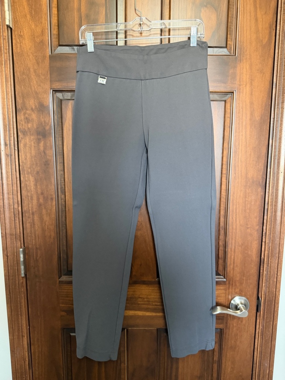 Lulu-B Black Straight-Leg Trousers